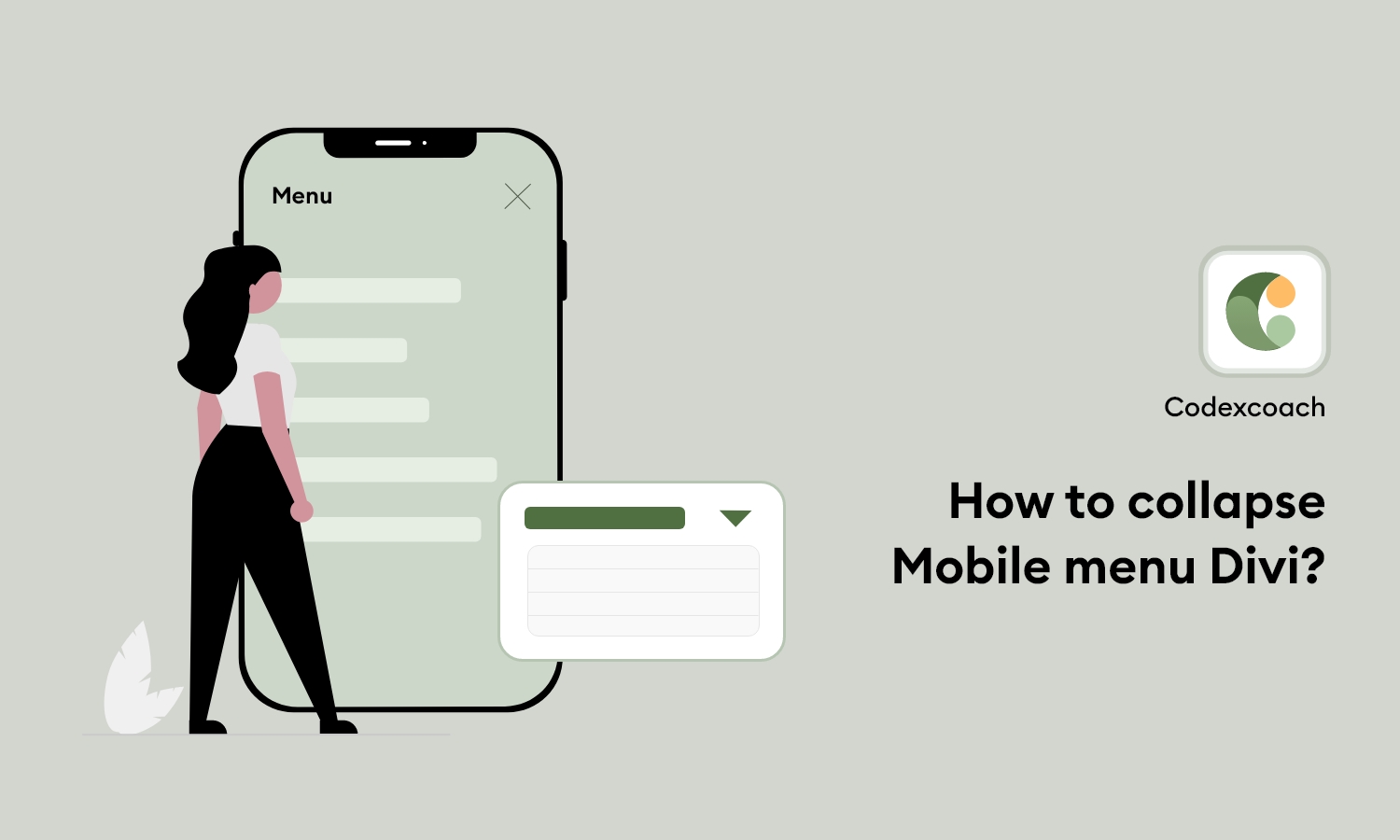How to collapse Mobile menu Divi