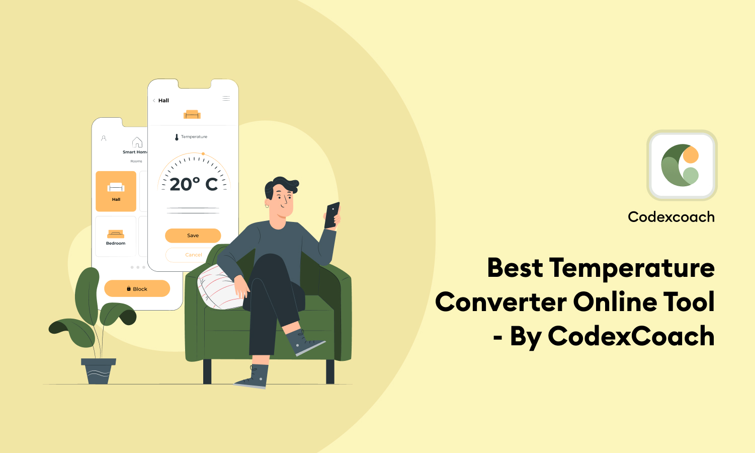 Best Temperature Converter Online Tool - By CodexCoach