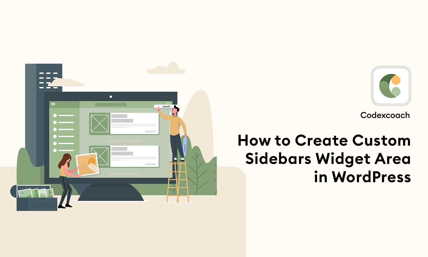 How To Create Custom Sidebars Widget Area In WordPress CodexCoach