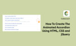 How To Create The Animated Accordion Using HTML, CSS, And JQuery ...