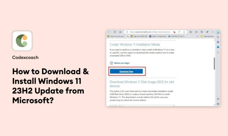 Download & Install Windows 11 23H2 Update From Microsoft