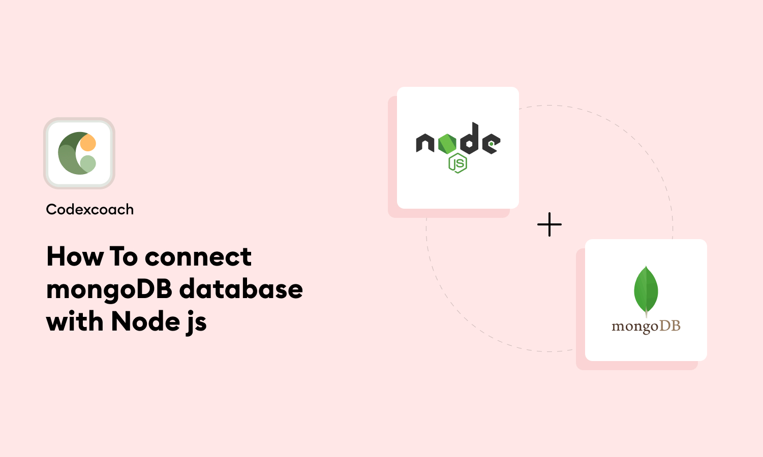 How To connect mongoDB database with Node js