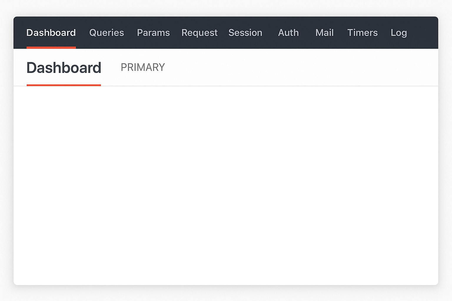 CakePHP debug kit interface screenshot.